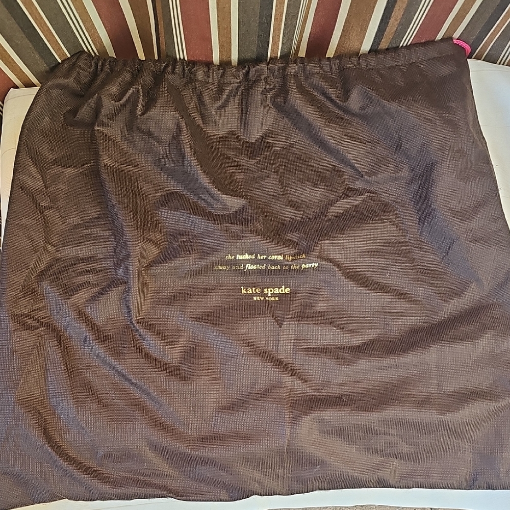 Kate Spade Chocolate Brown Dust Bag